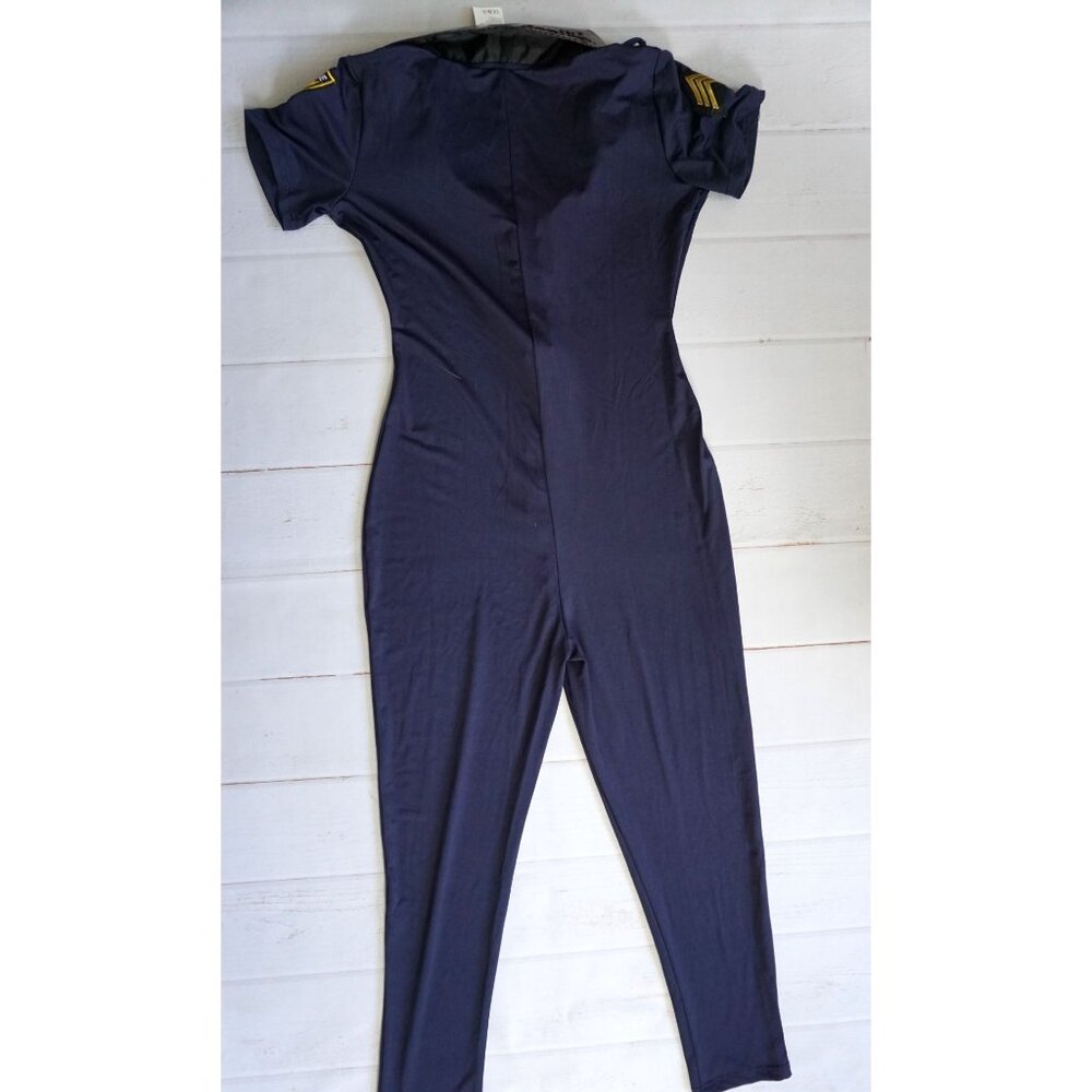 Spooktacular Creations Police Jumpsuit ONLY Costume – Size M - Picture 9 of 9